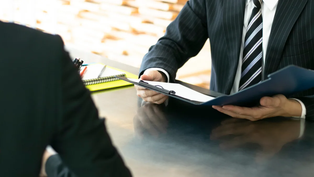 オフィスでの現地確認の様子