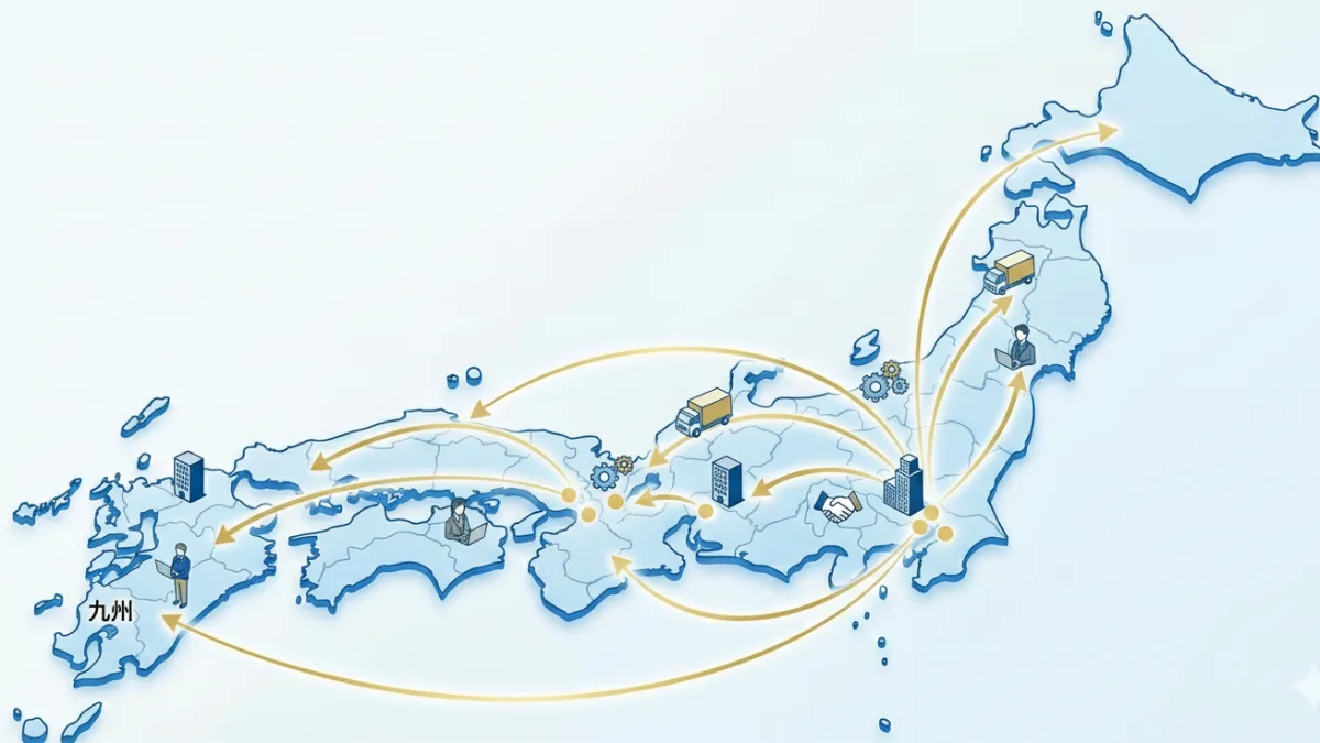 多拠点・短納期でも回る対応力