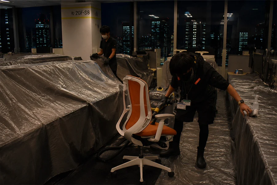 夜間施工
